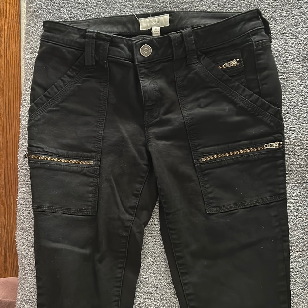 Joie black skinny pants